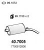 RENAU 7700812806 End Silencer